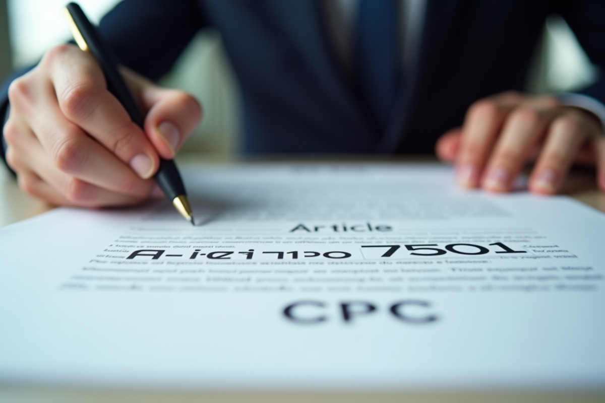 Gros plan sur la signature d